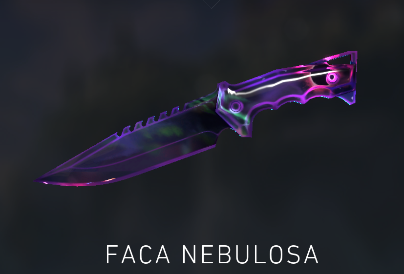 Valorant Nebula Knife skin