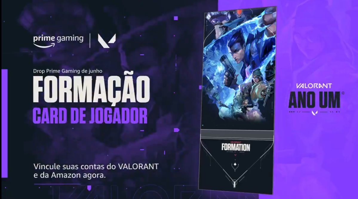 VALORANT - Prime Gaming já disponível! Conecte suas