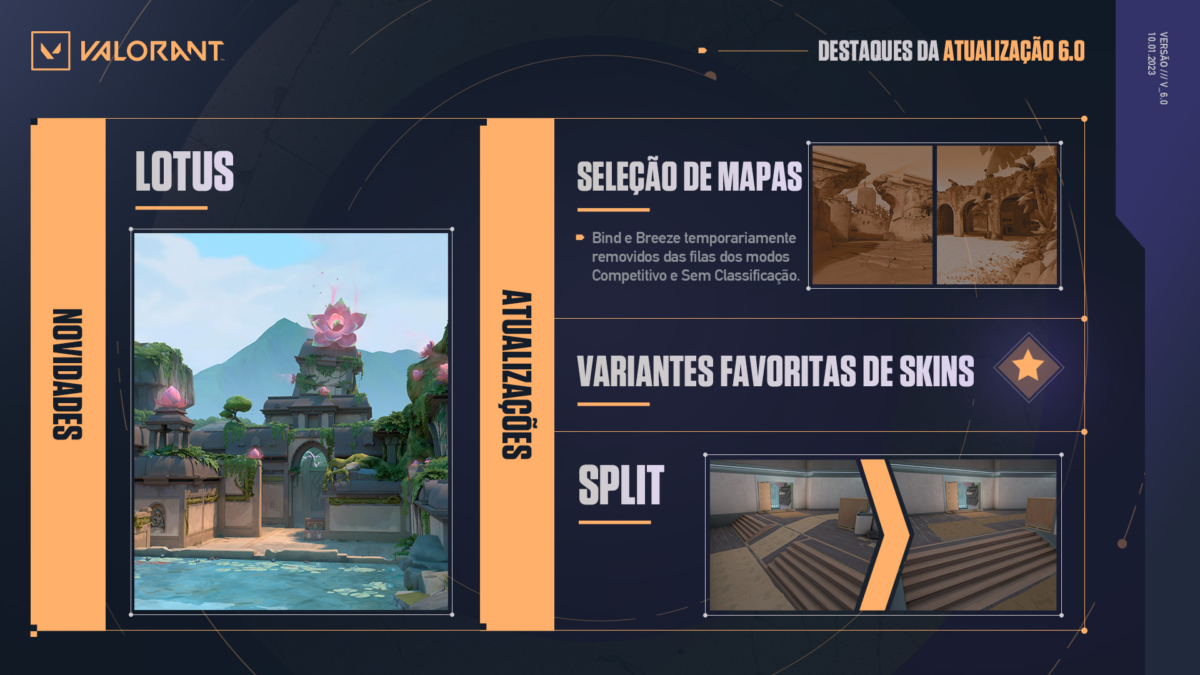 VALORANT - O mapa Breeze chega às ranqueadas hoje!