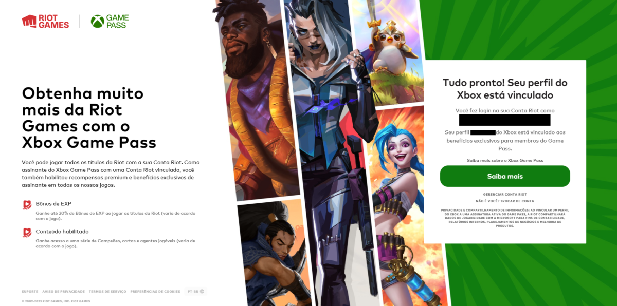 Jogos da Riot no Xbox Game Pass; veja benefícios e como vincular, esports