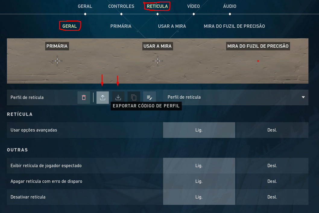 Como mudar a mira no Valorant