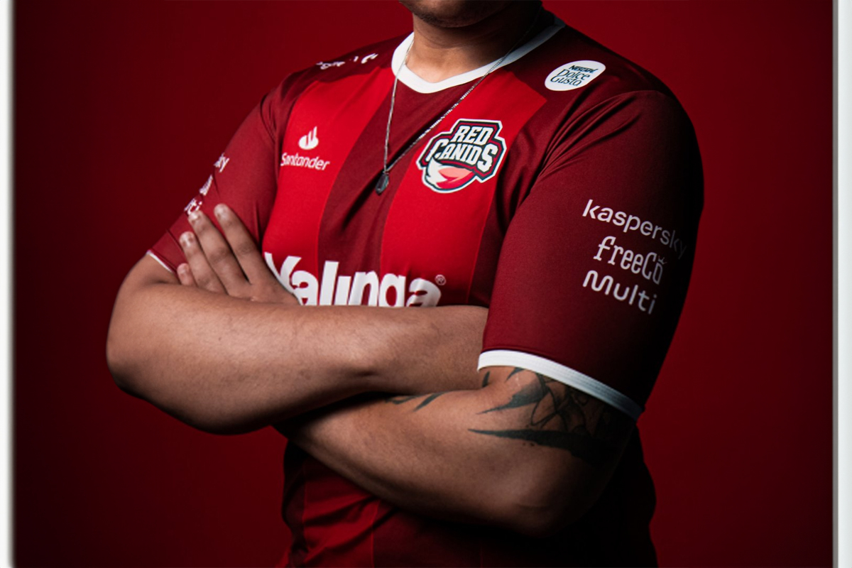 Novo uniforme da RED Canids para a temporada 2024